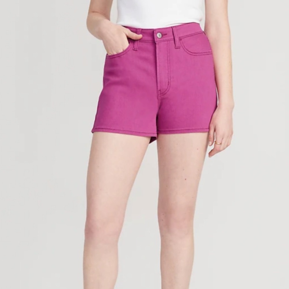 HIGH-WAISTED JEAN SHORT 3" INSEAM